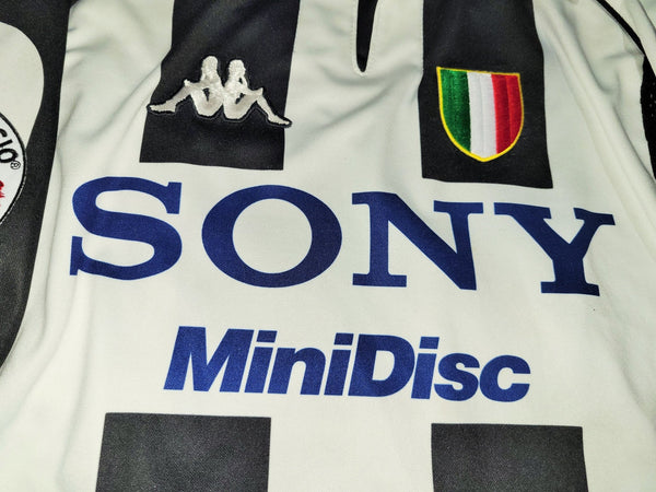 Zidane Juventus 1997 1998 Kappa Home Soccer Jersey Shirt M kappa