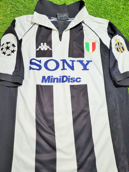 Zidane Juventus 1997 1998 Kappa Home Soccer Jersey Shirt XL kappa