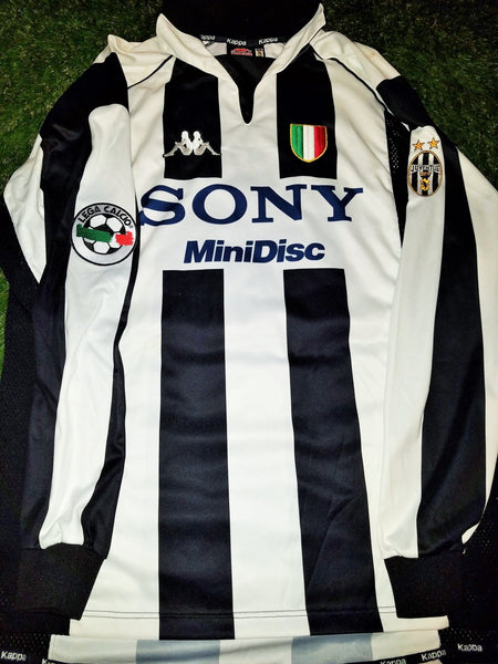 Zidane Juventus 1997 1998 Long Sleeve Jersey Shirt Maglia Maillot XL foreversoccerjerseys