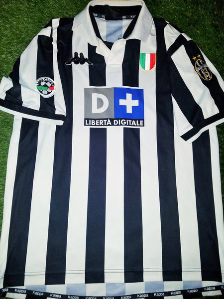 Zidane Juventus 1998 1999 Home Kappa Jersey Shirt Maglia Maillot L foreversoccerjerseys