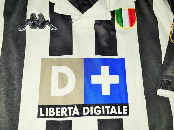 Zidane Juventus 1998 1999 Home Kappa Soccer Jersey Shirt XL kappa