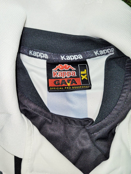 Zidane Juventus 1998 1999 Home Kappa Soccer Jersey Shirt XL kappa