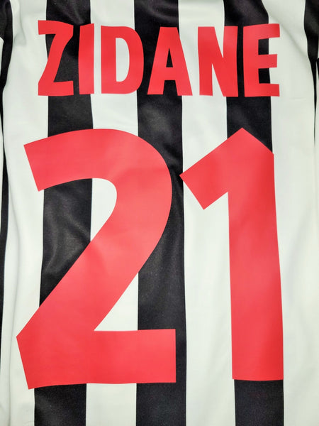 Zidane Juventus 1998 1999 Home Kappa Soccer Jersey Shirt XL kappa