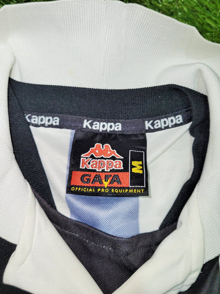 Zidane Juventus 1998 1999 Home Long Sleeve Kappa Soccer Jersey Shirt M kappa