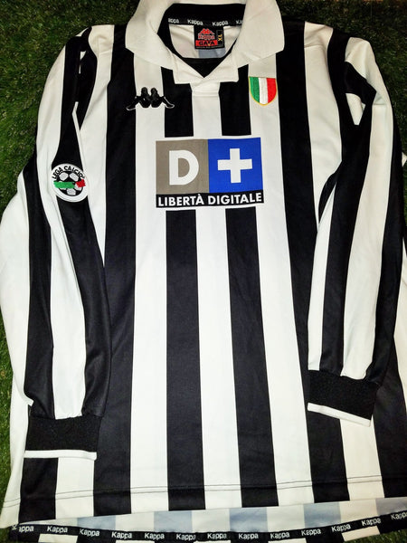 Zidane Juventus 1998 1999 Long Sleeve Jersey Shirt Maglia Maillot XL foreversoccerjerseys