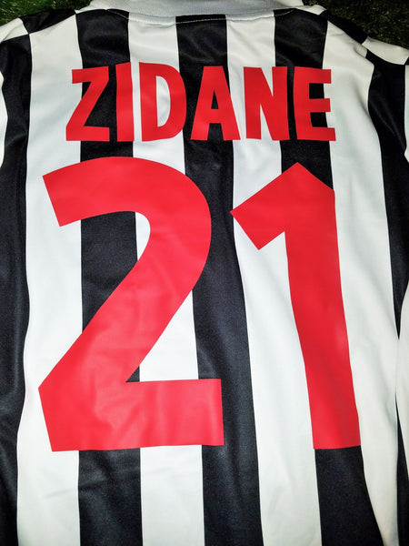 Zidane Juventus 1998 1999 Long Sleeve Jersey Shirt Maglia Maillot XL foreversoccerjerseys