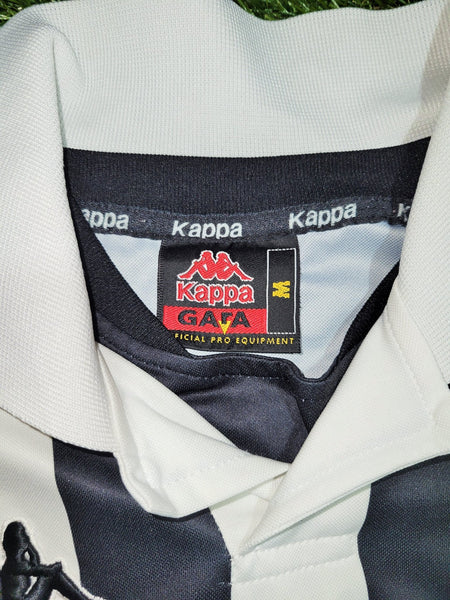 Zidane Juventus 1999 2000 Long Sleeve Kappa Soccer Jersey Shirt M kappa