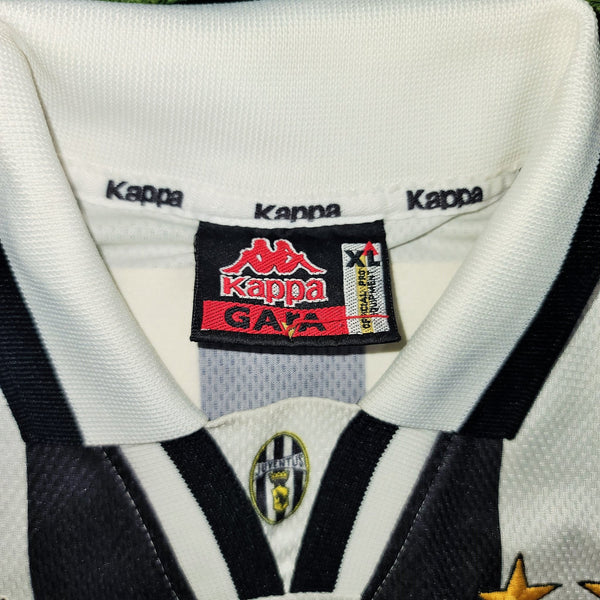 Zidane Juventus Kappa 1996 1997 Long Sleeve DEBUT Home Jersey Shirt Maglia Maillot XL foreversoccerjerseys