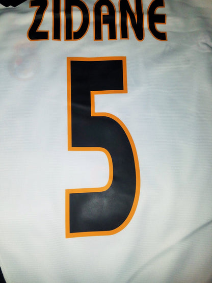 Zidane Real Madrid 2003 2004 UEFA Long Sleeve Jersey Shirt Camiseta 913869 ASR001 XL BNWT foreversoccerjerseys