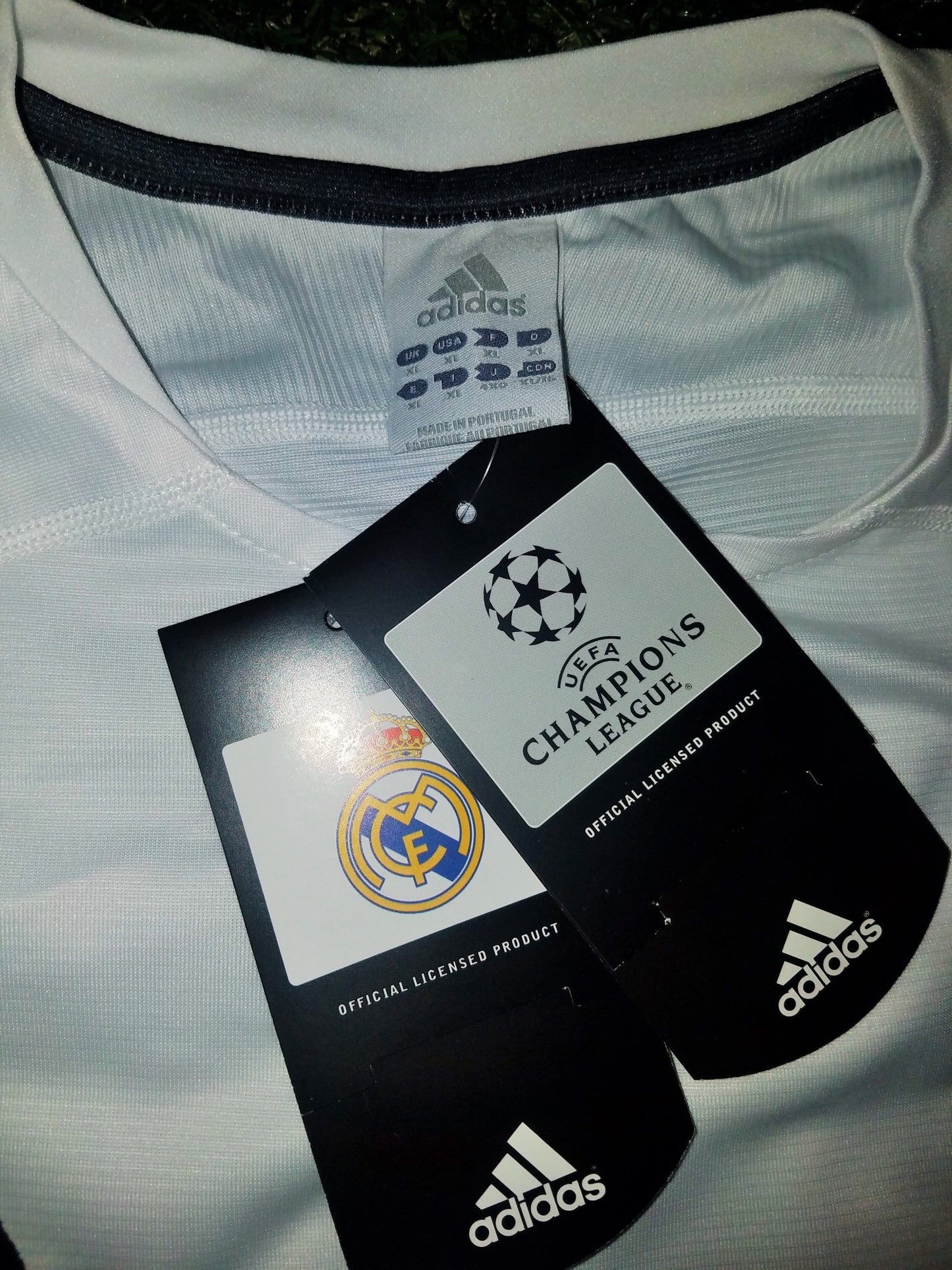 Zidane Real Madrid 2003 2004 UEFA Long Sleeve Jersey Shirt Camiseta 913869 ASR001 XL BNWT foreversoccerjerseys