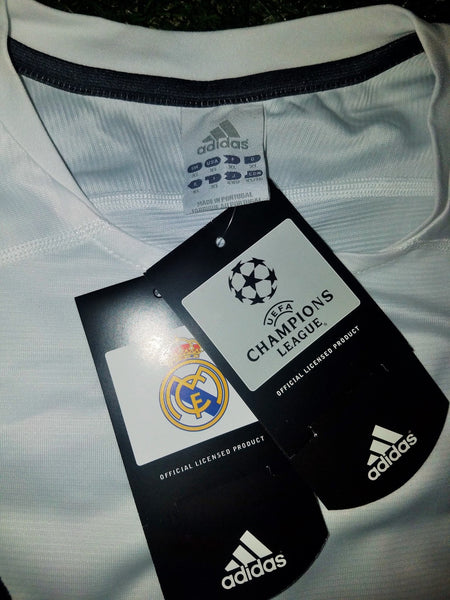 Zidane Real Madrid 2003 2004 UEFA Long Sleeve Jersey Shirt Camiseta 913869 ASR001 XL BNWT foreversoccerjerseys
