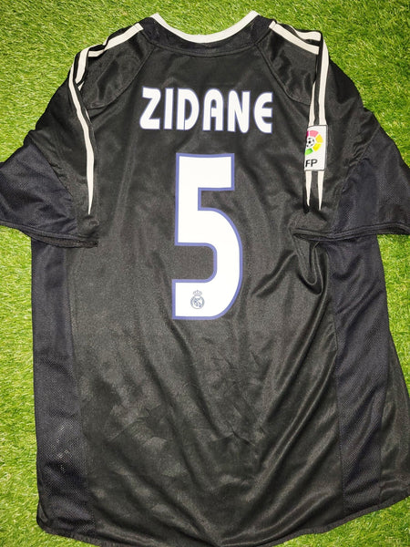 Zidane Real Madrid 2004 2005 Away Soccer Jersey Shirt M SKU# 367826 Adidas