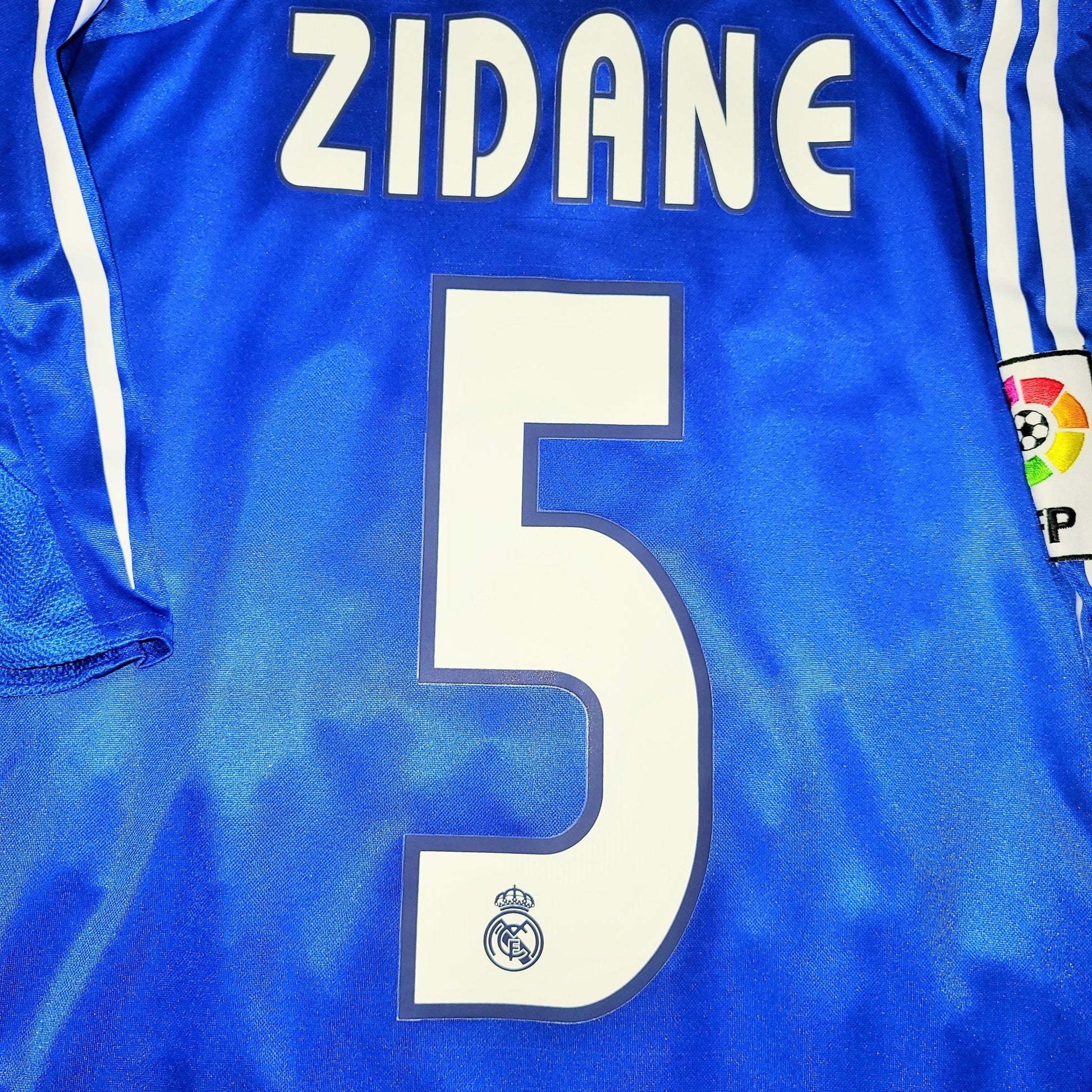 Zidane Real Madrid 2004 2005 Third Jersey Camiseta Shirt Maillot M SKU# 367817 foreversoccerjerseys