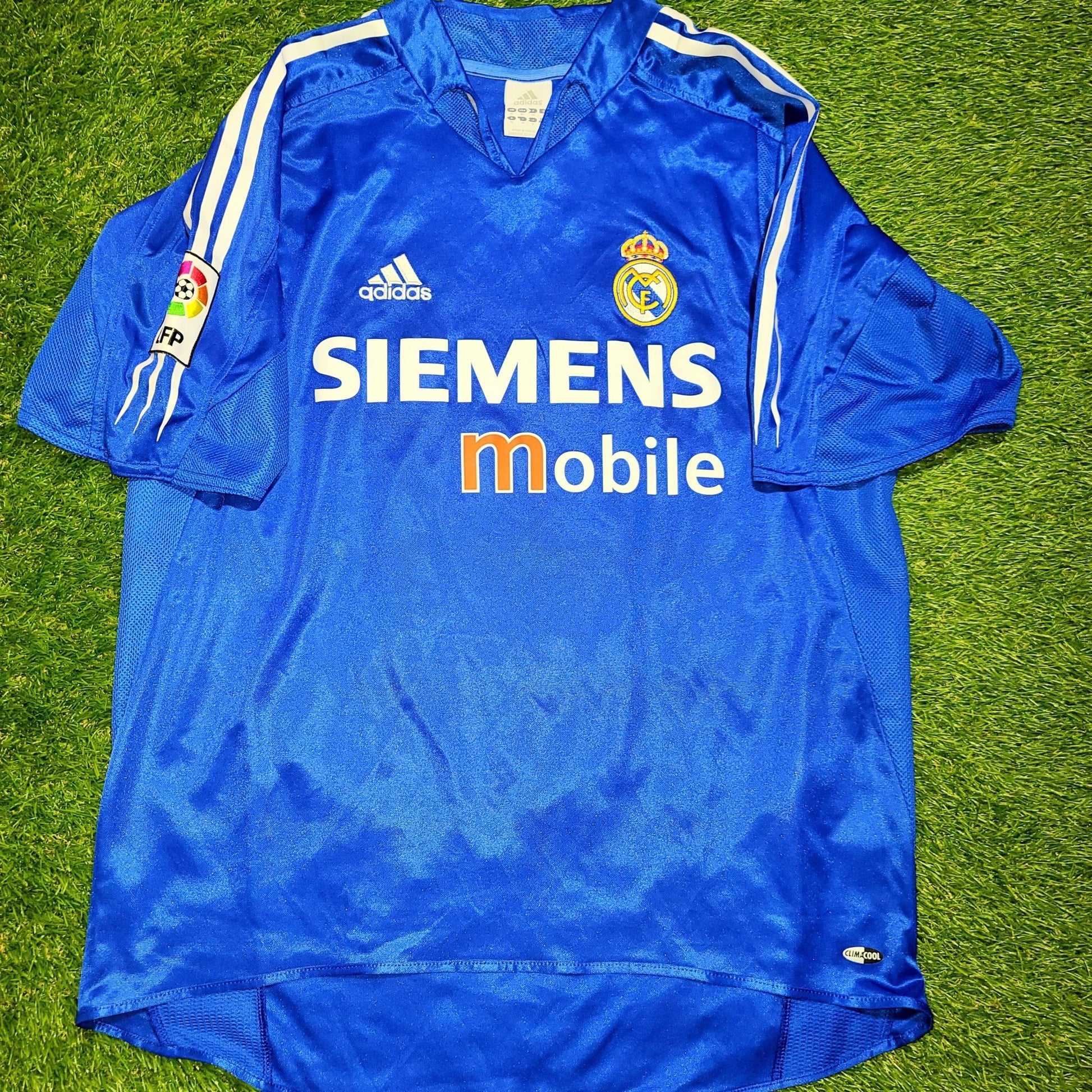 Zidane Real Madrid 2004 2005 Third Jersey Camiseta Shirt Maillot M SKU# 367817 foreversoccerjerseys