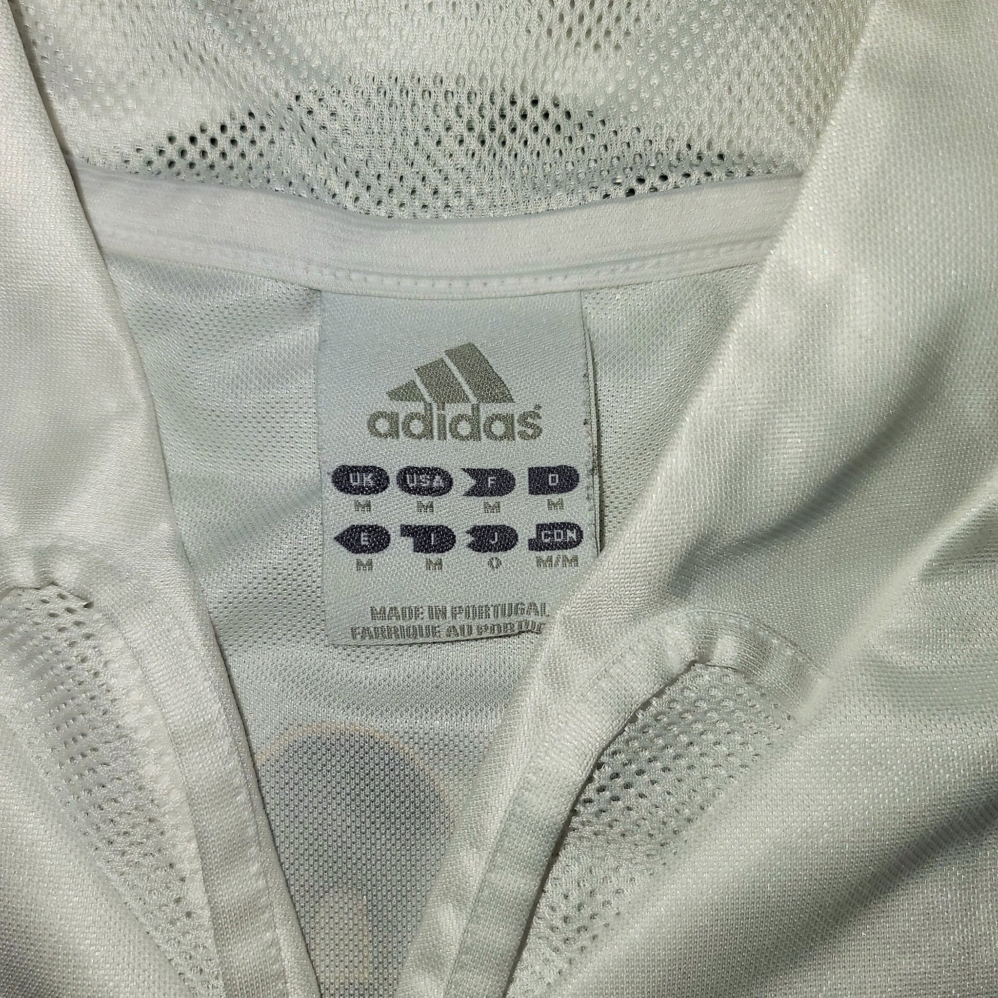 Zidane Real Madrid Adidas Home 2004 2005 Jersey Camiseta Shirt M SKU# 367842 foreversoccerjerseys