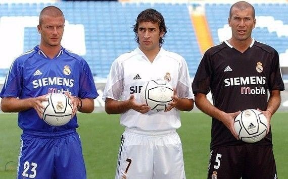 Zidane Real Madrid Away Black 2004 2005 Jersey Camiseta Shirt L SKU# 367826 foreversoccerjerseys