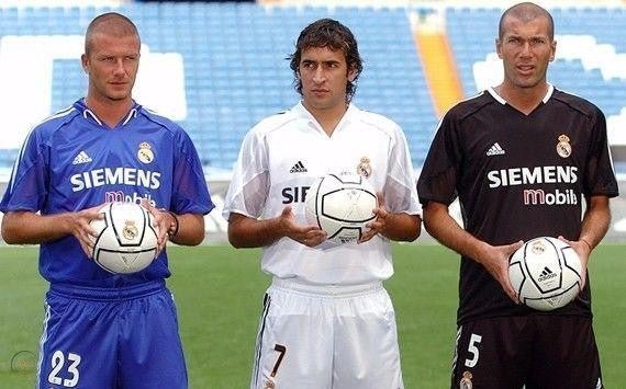 Zidane Real Madrid Away Black 2004 2005 Jersey Camiseta Shirt M SKU# 367826 foreversoccerjerseys