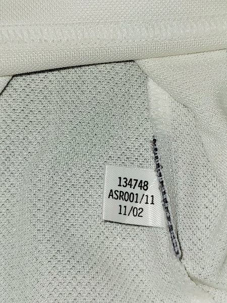 Zidane Real Madrid Centenary 2001 2002 UEFA Soccer Jersey Shirt L SKU# 134748 ASR001 Adidas