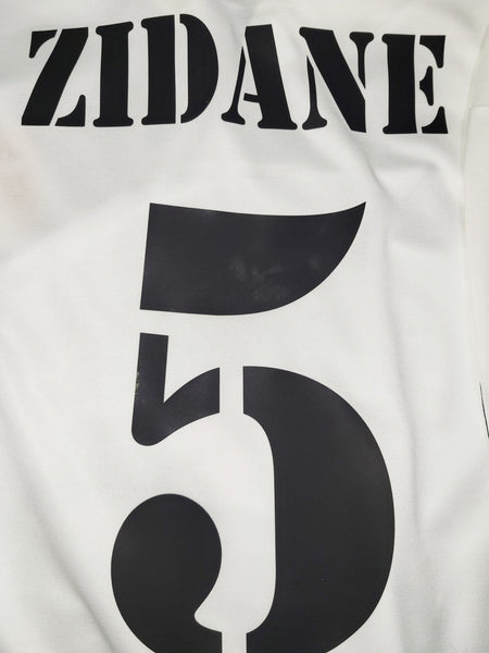 Zidane Real Madrid CENTENARY 2002 2003 Soccer Jersey Shirt XL SKU# 156653 Adidas