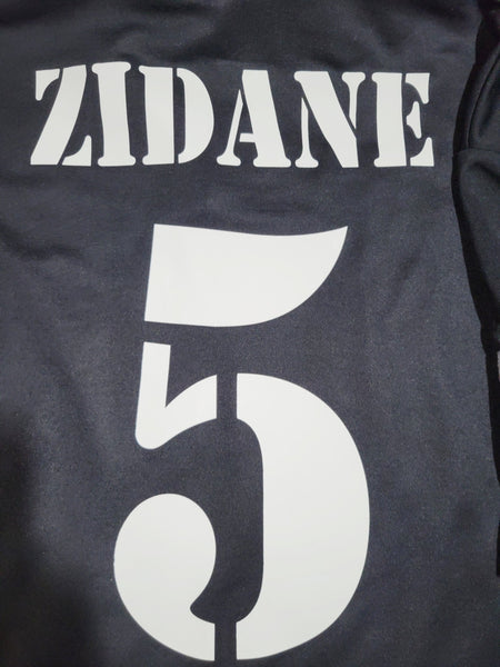 Zidane Real Madrid DEBUT CENTENARY SEASON 2001 2002 Away Soccer Jersey Shirt L SKU# 156651 ASR001 Adidas