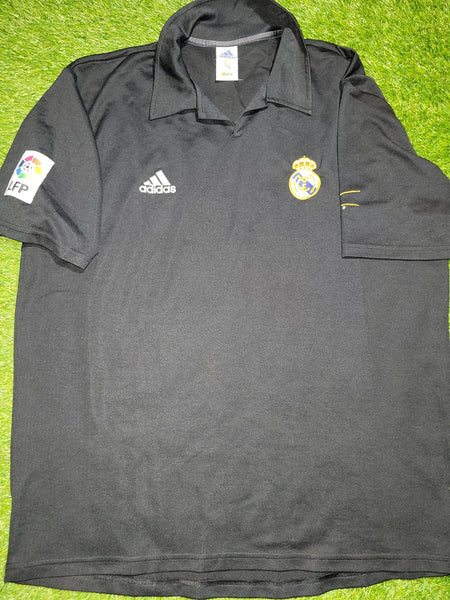 Zidane Real Madrid DEBUT CENTENARY SEASON 2001 2002 Away Soccer Jersey Shirt L SKU# 156651 ASR001 Adidas
