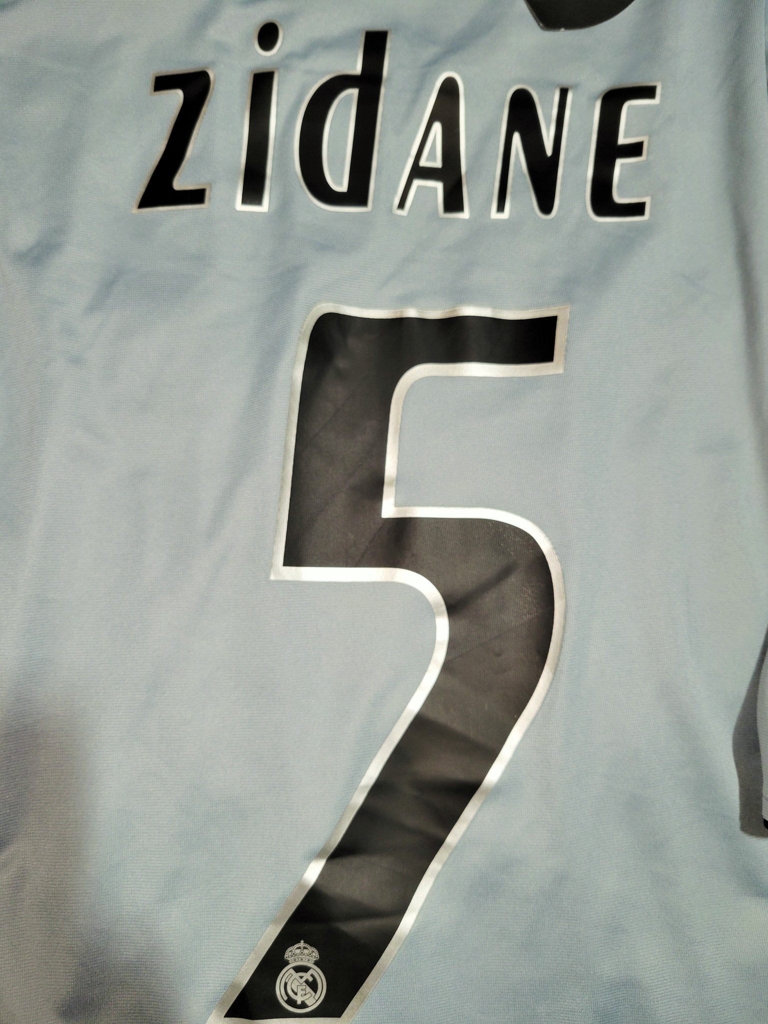 Zidane Real Madrid LAST SEASON 2005 2006 Third UEFA Soccer Jersey Shirt BNWT M SKU# 109845 Adidas