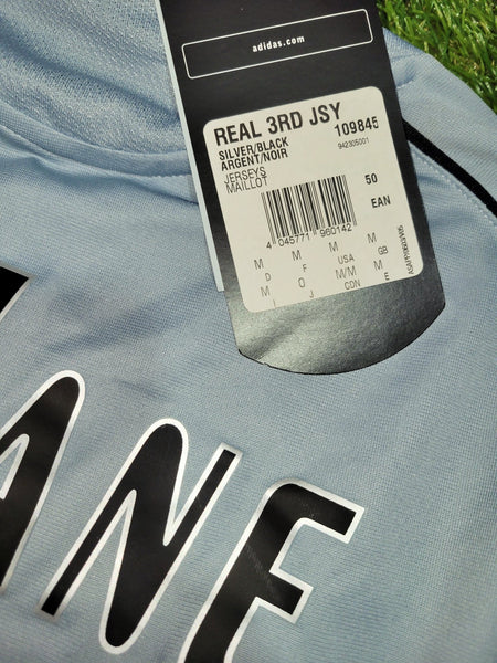 Zidane Real Madrid LAST SEASON 2005 2006 Third UEFA Soccer Jersey Shirt BNWT M SKU# 109845 Adidas