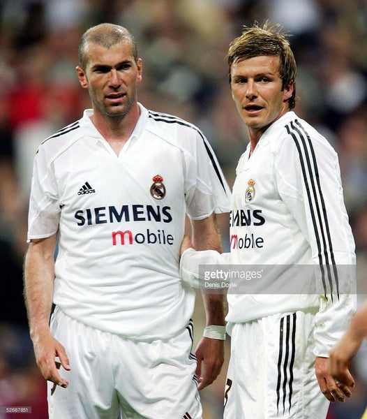 Zidane Real Madrid PLAYER ISSUE 2004 2005 Jersey Camiseta Shirt M - foreversoccerjerseys