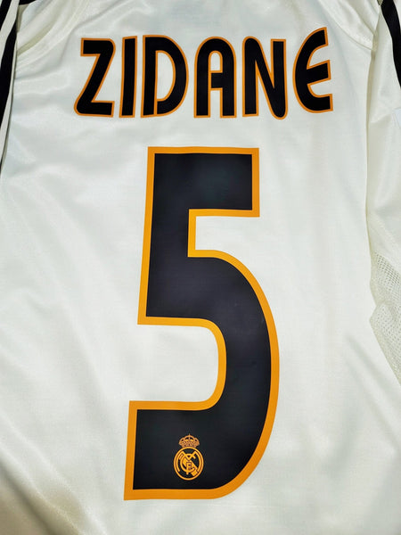 Zidane Real Madrid PLAYER ISSUE 2004 2005 Jersey Camiseta Shirt XL SKU# 367843 AJF001 foreversoccerjerseys
