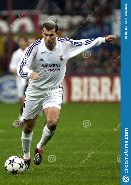 Zidane Real Madrid UEFA CENTENARY 2002 2003 Jersey Shirt Camiseta L foreversoccerjerseys