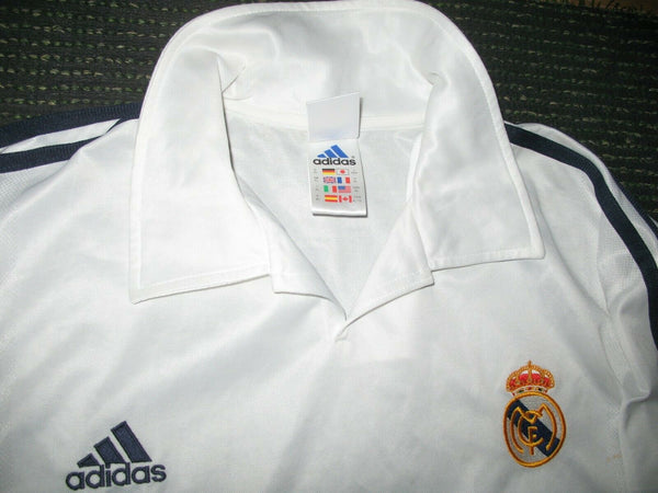 Zidane Real Madrid UEFA CENTENARY 2002 2003 Jersey Shirt Camiseta XL - foreversoccerjerseys